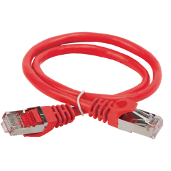 ITK Коммутационный шнур (патч-корд), кат.5Е FTP, 1,5м, красный