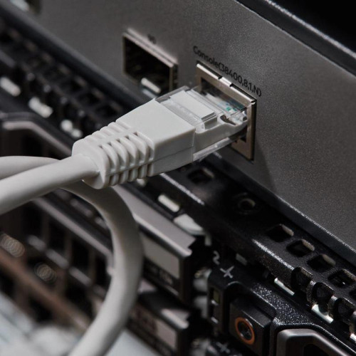 Патч-корд Rexant 18-1001 UTP RJ-45 вил.-вилка RJ-45 кат.5E 0.5м серый ПВХ