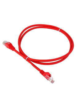 Патч-корд Lanmaster LAN-PC45/U5E-3.0-RD UTP вилка RJ-45-вилка RJ-45 кат.5е 3м красный LSZH (уп.:1шт)