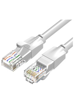 Патч-корд Vention прямой UTP cat.6, RJ45 - 2м. Серый