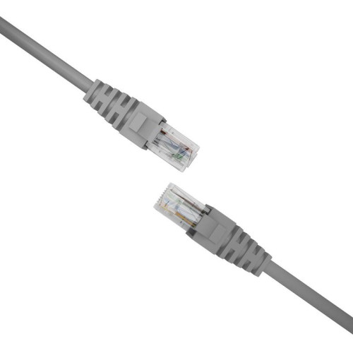 Патч-корд NTSS NTSS-PC-UTP-RJ45-5e-0.2-LSZH-GY NTSS-PC-UTP-RJ45-5E-0.2-LSZH UTP RJ-45 вил.-вилка RJ-45 кат.5E 0.2м серый LSZH (уп.:1шт) 26AWG