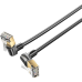 Патч-корд Vention прямой STP cat.8, RJ45 угол 360 - 0,5м. Черный Патч-корд Vention прямой STP cat.8, RJ45 угол 360 - 0,5м. Черный