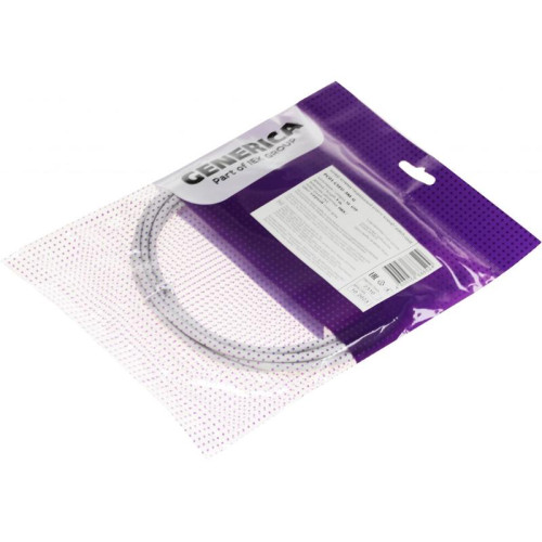 Патч-корд ITK PC01-C5EU-3M-G UTP RJ-45 вил.-вилка RJ-45 кат.5E 3м серый ПВХ (уп.:1шт)