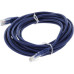 Патч-корд Lanmaster TWT-45-45-5.0-BL UTP RJ-45 вил.-вилка RJ-45 кат.5E 5м синий ПВХ (уп.:1шт)