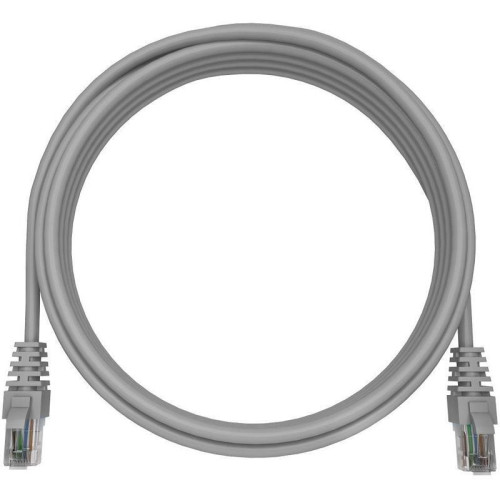 Патч-корд NTSS NTSS-PC-UTP-RJ45-6-0.3-LSZH-GY NTSS-PC-UTP-RJ45-6-0.3-LSZH UTP RJ-45 вил.-вилка RJ-45 кат.6 0.3м серый LSZH (уп.:1шт) 24AWG