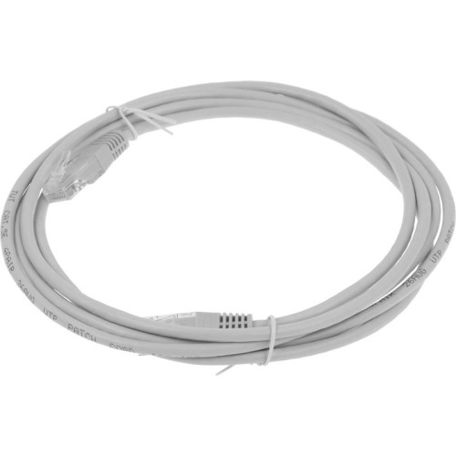 Патч-корд Lanmaster TWT-45-45-2.0-GY UTP RJ-45 вил.-вилка RJ-45 кат.5E 2м серый ПВХ (уп.:1шт)