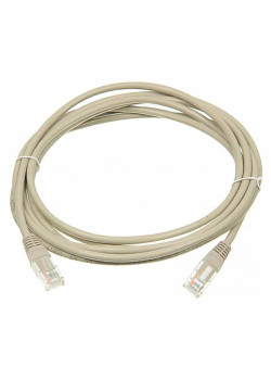Патч-корд Lanmaster TWT-45-45-3.0/6-GY UTP RJ-45 вил.-вилка RJ-45 кат.6 3м серый ПВХ (уп.:1шт)