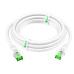GCR PRO Патч-корд LSZH PROF прямой 40.0m, UTP медь кат.6, белый, 26 AWG, ethernet high speed 10 Гбит/с, RJ45, T568B, GCR-56886