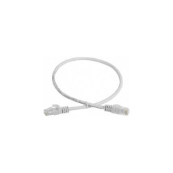 Патч-корд ITK PC01-C5EU-5M-G UTP RJ-45 вил.-вилка RJ-45 кат.5E 5м серый ПВХ (уп.:1шт)