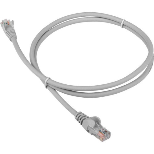 Патч-корд Lanmaster LAN-PC45/U5E-1.5-GY UTP RJ-45 вил.-вилка RJ-45 кат.5E 1.5м серый LSZH (уп.:1шт)