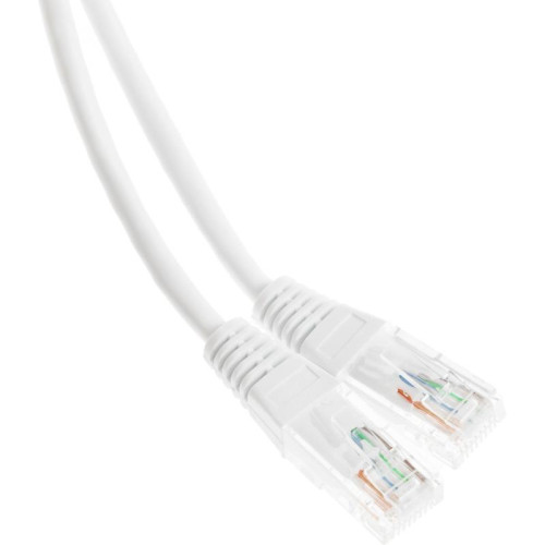 Патч-корд Lanmaster TWT-45-45-3.0-WH UTP RJ-45 вил.-вилка RJ-45 кат.5E 3м белый ПВХ (уп.:1шт)