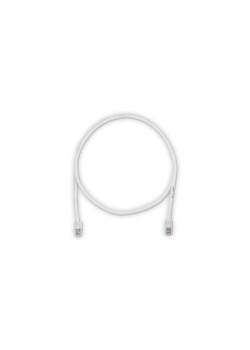 Патч-корд Panduit UTPCH10MY RJ-45 вил.-вилка RJ-45 кат.5E 10м белый ПВХ