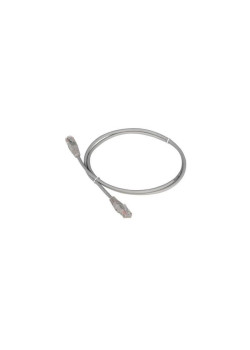 Патч-корд Lanmaster TWT-45-45-0.15-GY UTP RJ-45 вил.-вилка RJ-45 кат.5E 0.15м серый ПВХ (уп.:1шт)