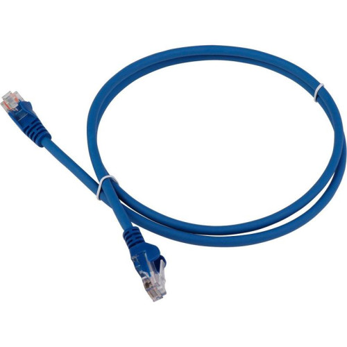 Патч-корд Lanmaster LAN-PC45/U5E-7.0-BL UTP RJ-45 вил.-вилка RJ-45 кат.5E 7м синий LSZH (уп.:1шт)
