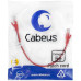 Патч-корд Cabeus PC-UTP-RJ45-CAT.5E-0.3M-RD U/UTP RJ-45 вил.-вилка RJ-45 кат.5E 0.3м красный ПВХ
