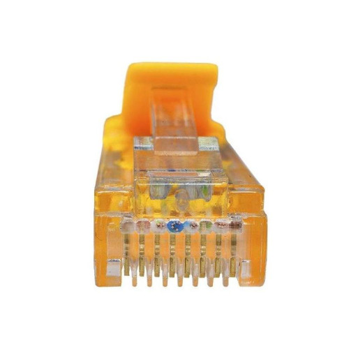 Патч-корд Suprlan 10-0163 UTP RJ-45 вил.-вилка RJ-45 кат.5E 2м желтый LSZH 26AWG