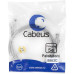 Патч-корд Cabeus PC-UTP-RJ45-CAT.5E-1M-LSZH U/UTP RJ-45 вил.-вилка RJ-45 кат.5E 1м серый LSZH
