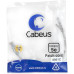 Патч-корд Cabeus PC-UTP-RJ45-CAT.5E-0.3M-LSZH U/UTP RJ-45 вил.-вилка RJ-45 кат.5E 0.3м серый LSZH