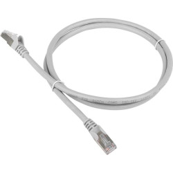 Патч-корд Lanmaster TWT-45-45-5.0/S-GY вилка RJ-45-вилка RJ-45 кат.5е 5м серый ПВХ (уп.:1шт)
