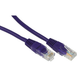 Патч-корд Premier PP12-1M/V 1000Гбит/с UTP 4 пары cat.5E CCA molded 1м фиолетовый RJ-45 (m)-RJ-45 (m)