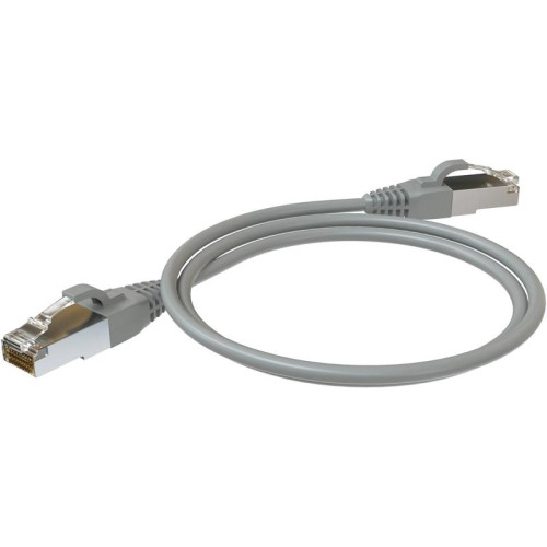 Патч-корд Sysmatrix PC 4545.5ES26.1LSZHGY F/UTP RJ-45 вил.-вилка RJ-45 кат.5E 1м серый LSZH
