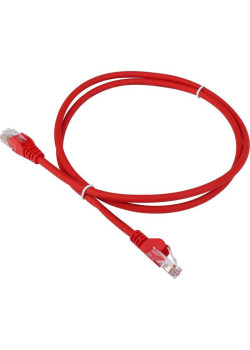 Патч-корд Lanmaster LAN-PC45/U6-2.0-RD UTP RJ-45 вил.-вилка RJ-45 кат.6 2м красный LSZH (уп.:1шт)