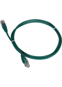 Патч-корд Lanmaster TWT-45-45-15-GN UTP RJ-45 вил.-вилка RJ-45 кат.5E 15м зеленый ПВХ
