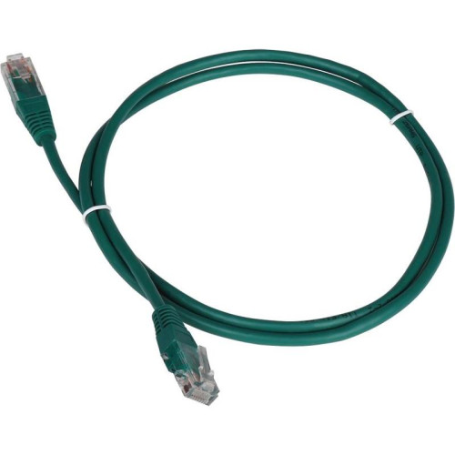 Патч-корд Lanmaster TWT-45-45-15-GN UTP RJ-45 вил.-вилка RJ-45 кат.5E 15м зеленый ПВХ