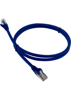 Патч-корд Lanmaster LAN-PC45/S6-15-BL FTP вилка RJ-45-вилка RJ-45 кат.6 15м синий LSZH (уп.:1шт)