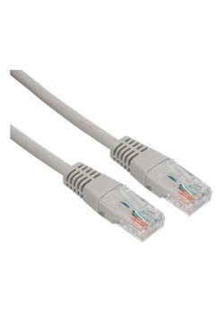 Патч-корд Rexant 18-8001 UTP RJ-45 вил.-вилка RJ-45 кат.5E 0.5м серый LSZH