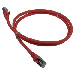 Патч-корд Lanmaster LAN-PC45/S6A-2.0-RD FTP RJ-45 вил.-вилка RJ-45 кат.5E 2м красный LSZH (уп.:1шт)