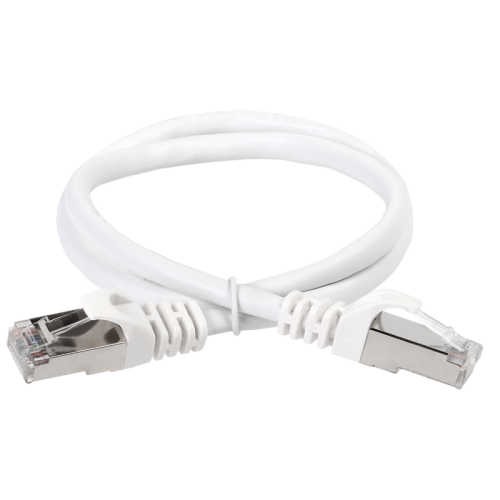 ITK Коммутационный шнур кат. 6 FTP PVC 1м белый