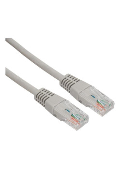 Патч-корд Rexant 18-8006 UTP RJ-45 вил.-вилка RJ-45 кат.5E 3м серый LSZH