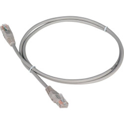 Патч-корд Lanmaster TWT-45-45-30-GY UTP RJ-45 вил.-вилка RJ-45 кат.5E 30м серый ПВХ