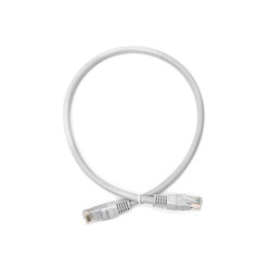 Патч-корд Lanmaster TWT-45-45-0.5/6-GY UTP RJ-45 вил.-вилка RJ-45 кат.6 0.5м серый ПВХ (уп.:1шт)