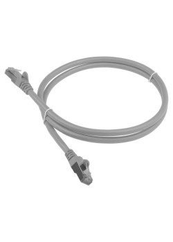 Патч-корд Lanmaster LAN-PC45/S6-3.0-GY FTP RJ-45 вил.-вилка RJ-45 кат.6 3м серый LSZH (уп.:1шт)
