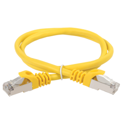 ITK Коммутационный шнур кат. 5Е FTP PVC 7м желтый