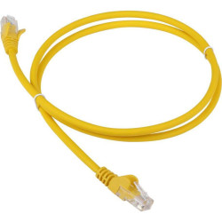 Патч-корд Lanmaster LAN-PC45/U5E-2.0-YL UTP RJ-45 вил.-вилка RJ-45 кат.5E 2м желтый LSZH (уп.:1шт)