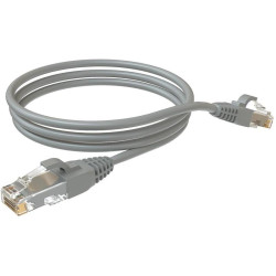 Патч-корд Sysmatrix PC 4545.5EU26.2LSZHGY U/UTP RJ-45 вил.-вилка RJ-45 кат.5E 2м серый LSZH