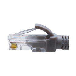 Патч-корд Suprlan 10-0143 UTP RJ-45 вил.-вилка RJ-45 кат.5E 2м серый LSZH 26AWG