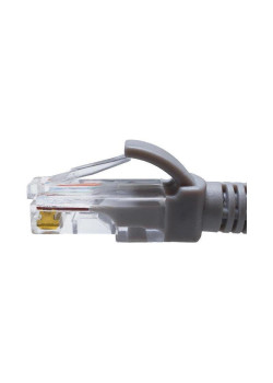 Патч-корд Suprlan 10-0143 UTP RJ-45 вил.-вилка RJ-45 кат.5E 2м серый LSZH 26AWG