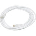 Патч-корд Lanmaster LAN-PC45/U5E-3.0-WH UTP RJ-45 вил.-вилка RJ-45 кат.5E 3м белый LSZH (уп.:1шт)