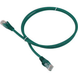 Патч-корд Lanmaster LAN-PC45/U5E-0.5-GN UTP RJ-45 вил.-вилка RJ-45 кат.5E 0.5м зеленый LSZH (уп.:1шт)