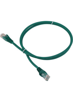 Патч-корд Lanmaster LAN-PC45/U5E-0.5-GN UTP RJ-45 вил.-вилка RJ-45 кат.5E 0.5м зеленый LSZH (уп.:1шт)