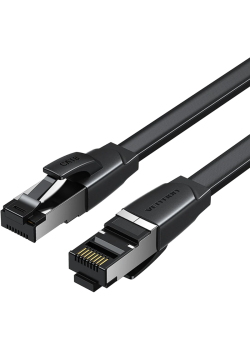 Патч-корд Vention прямой SFTP cat.8 RJ45 - 2м. Плоский