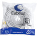Патч-корд Cabeus PC-UTP-RJ45-CAT.5E-15M U/UTP RJ-45 вил.-вилка RJ-45 кат.5E 15м серый ПВХ