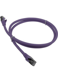 Патч-корд Lanmaster LAN-PC45/S6A-5.0-VI FTP RJ-45 вил.-вилка RJ-45 кат.6A 5м фиолетовый LSZH (уп.:1шт)