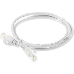 Патч-корд ITK PC01-C5EU-1M-G UTP RJ-45 вил.-вилка RJ-45 кат.5E 1м серый ПВХ (уп.:1шт)