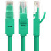 Greenconnect Патч-корд прямой, малодымный LSZH 5.0m UTP кат.6, зеленый, 24 AWG, литой, ethernet high speed, RJ45, T568B, GCR-50730