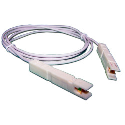 Кабель Патч-корд Lanmaster UTP LAN-P1-P1-2M 110-110 кат.5е 2м серый ПВХ (уп.:1шт)